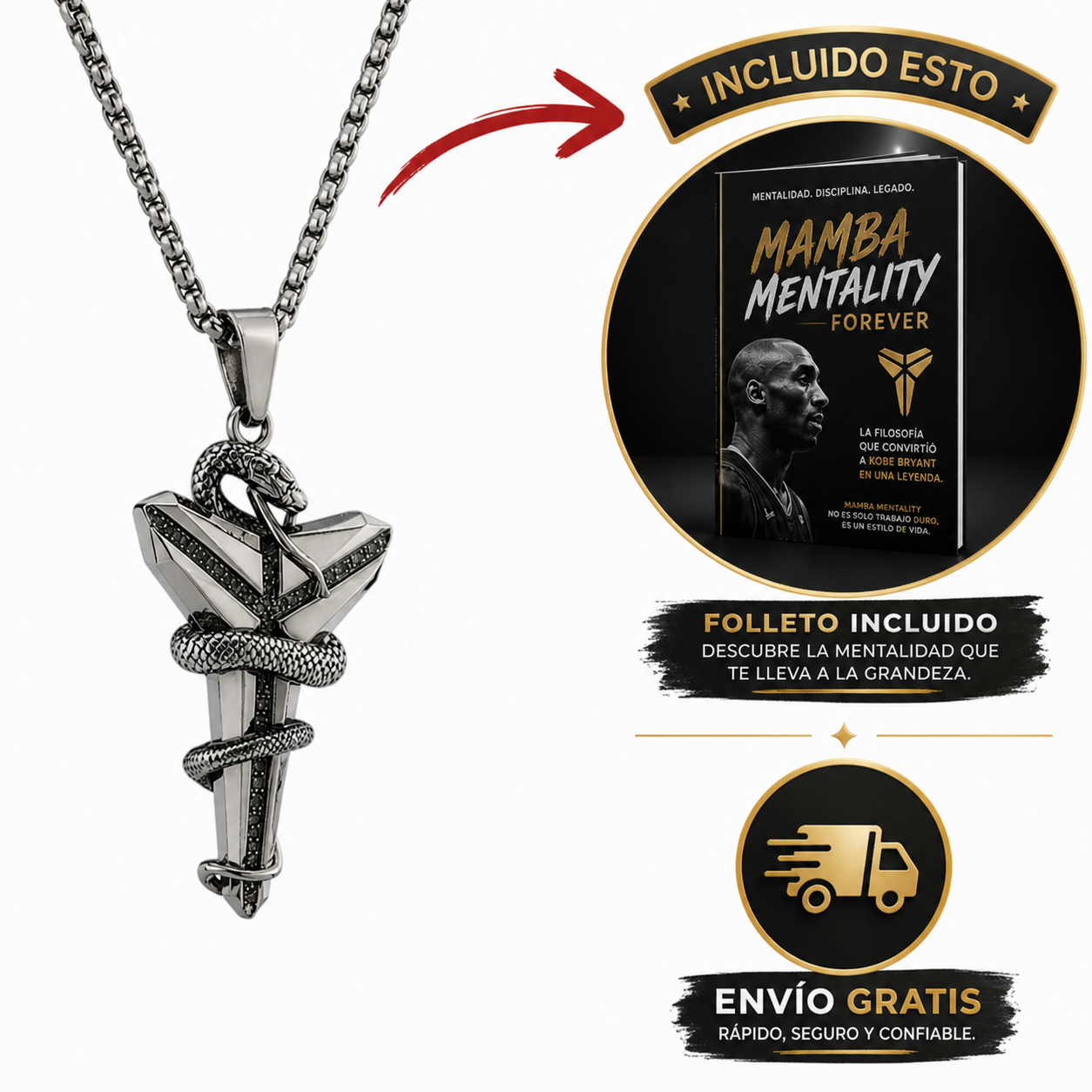 Collar de Mamba mentality forever